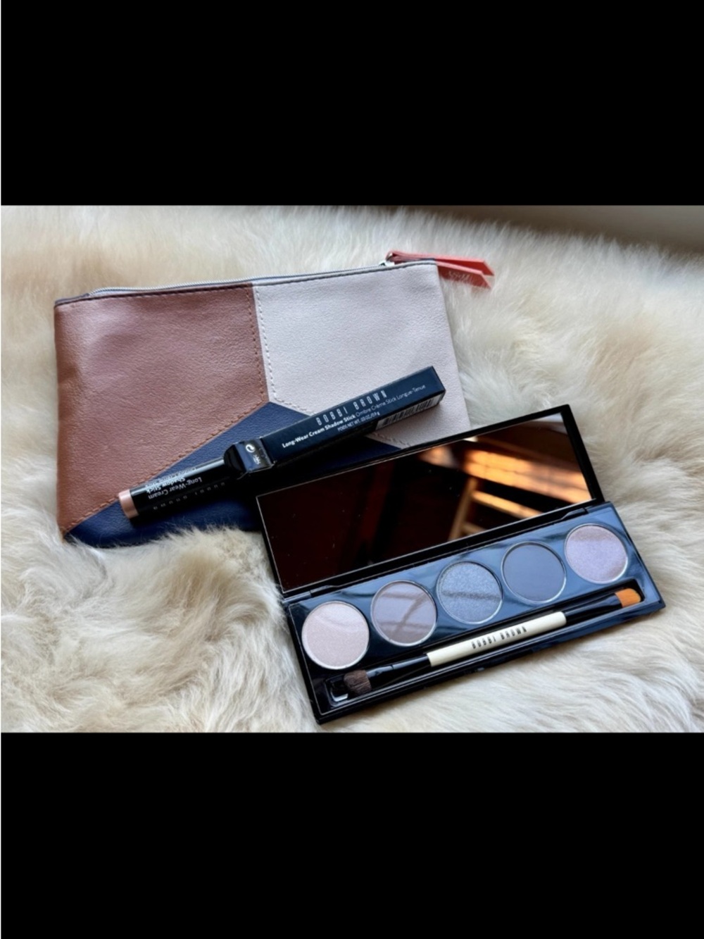 Bobbi Brown Back To Cool Eye Palette Set NEW Limited + Bag Stick